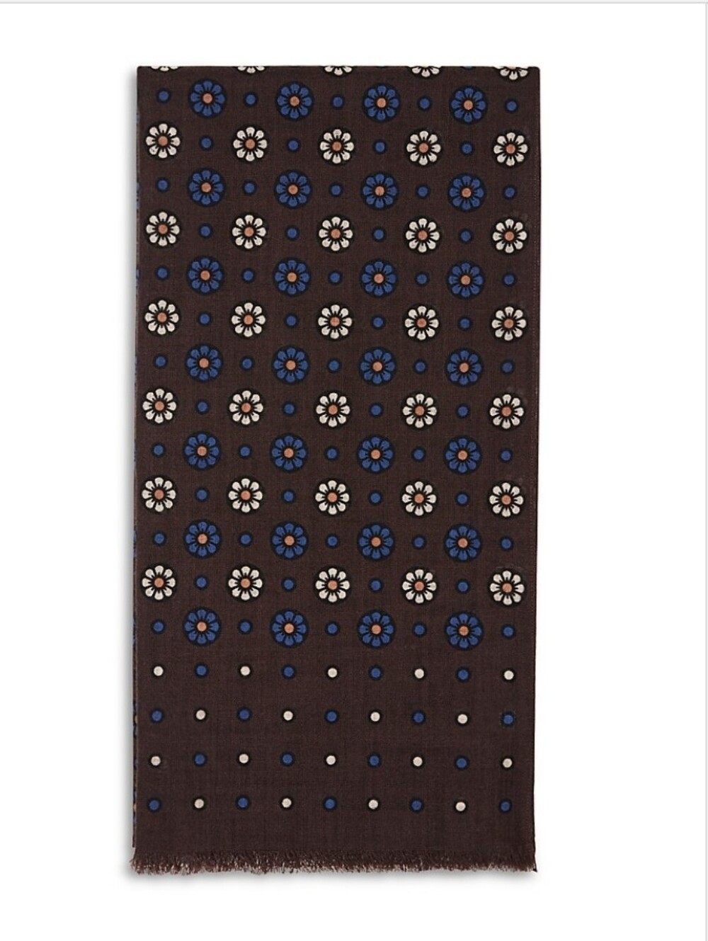 The Men's Store at Bloomingdale's Mantero Floral Medallion Italian Wool Scarf -